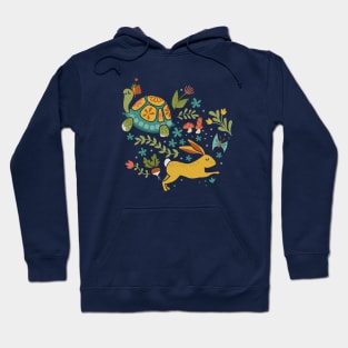 Tortoise and the Hare Hoodie